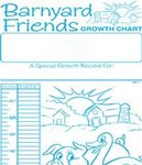 Barnyard Friends Growth Chart - Standard