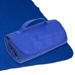 Barrel Fleece Blanket - Blue