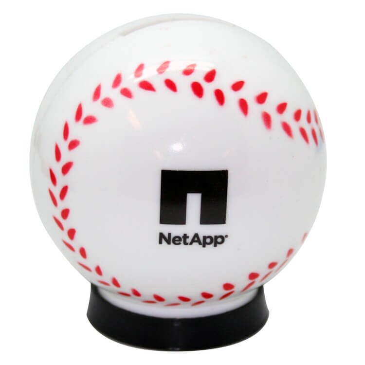 Main Product Image for Promotional Baseball Coin Bank
