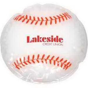 Main Product Image for Custom Printed Baseball Hot / Cold Pack (FDA approved, Passed TR