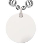 Baseball Shaped Beads with Imprint Direct on Disk -  