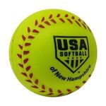 Baseball Stress Relievers / Balls - Yellow (softball)