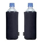 Basic Collapsible KOOZIE (R) Bottle Kooler - Black