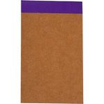 Basic Kraft Memo Book - Purple