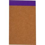 Basic Kraft Memo Book - Purple