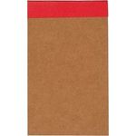 Basic Kraft Memo Book - Red