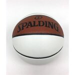 Basketball - Full Size Spalding 3 Panel - Heat Transfer - Brown