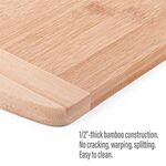 Bathurst 13-Inch Two-Tone Bamboo Cutting Board
