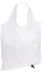 Bazaar RPET Folding Reusable Tote Bag - Medium White