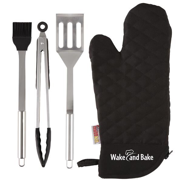 Main Product Image for BBQ Grilling Mitt Kit