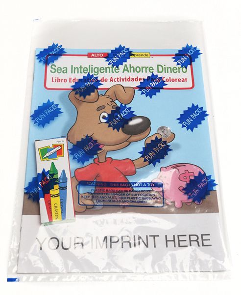Main Product Image for Be Smart, Save Money Spanish Coloring Book Fun Pack