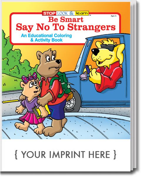Main Product Image for Be Smart, Say No To Strangers Coloring And Activity Book