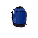Beach Bag With Insulated Lower Compartment - Royal Blue