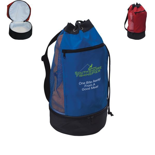 Main Product Image for Imprinted Beach Bag With Insulated Lower Compartment