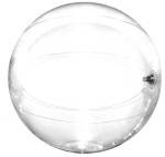 Beach Ball - 16" - Solid color - Clear