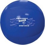 Beach Ball - 16" - Solid color -  