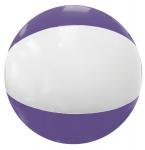 Beach Ball - 16" - Two-tone - Purple & White