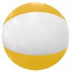 Beach Ball - 16" - Two-tone - Yellow/White