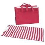 Beach Mat - Red With White