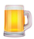 Beer Mug Shape Full Color Magnet - Multi Color