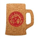 Beer Mug Shaped Cork Coaster -  