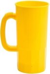 Beer Stein With Realcolor 360 Imprint 22 Oz. - Athletic Yellow