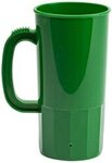 Beer Stein With Realcolor 360 Imprint 22 Oz. - Kelly Green