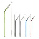 Buy Advertising Bent Stainless Steel Straw