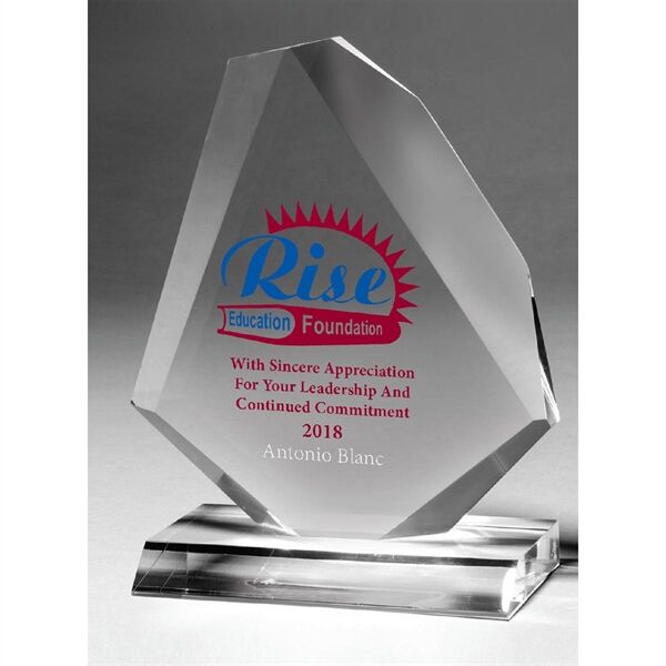 Main Product Image for Beveled Diamond Award - Silkscreen