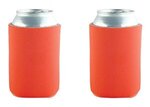 Beverage Insulator Cooler Pocket Can Koolie - Orange