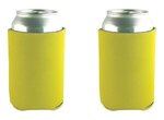 Beverage Insulator Cooler Pocket Can Koolie - Yellow