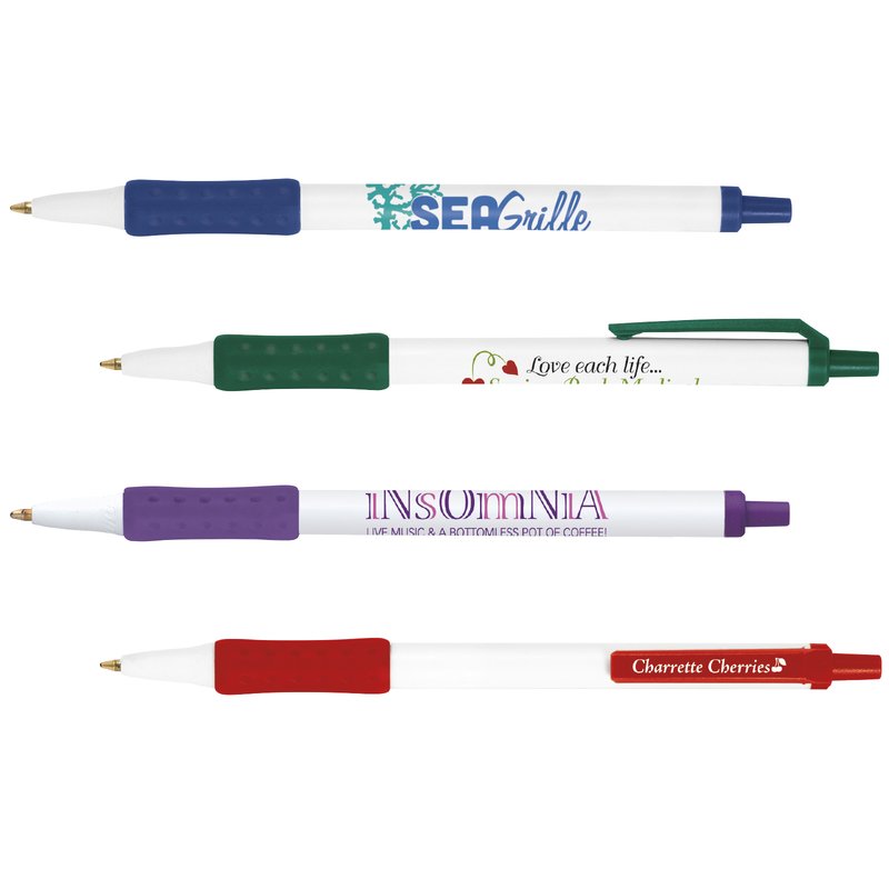 Main Product Image for Custom Imprinted Pen - BIC Clic Stic Grip Pen