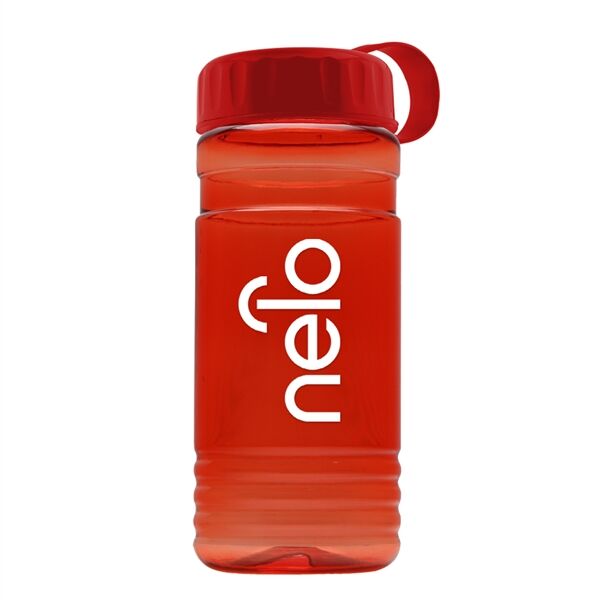 Main Product Image for 20 Oz Upcycle Rpet Bottle With Tethered Lid