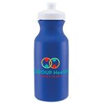Bike II - ColorJet - Full Color 20 Oz. Sports Bottle - Blue