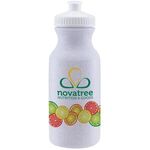 Bike II - ColorJet - Full Color 20 Oz. Sports Bottle - Granite