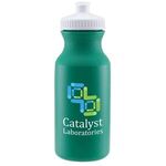 Bike II - ColorJet - Full Color 20 Oz. Sports Bottle - Kelly Green