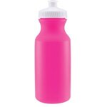 Bike II - ColorJet - Full Color 20 Oz. Sports Bottle - Pink