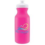 Bike II - ColorJet - Full Color 20 Oz. Sports Bottle - Pink