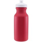 Bike II - ColorJet - Full Color 20 Oz. Sports Bottle - Red