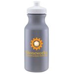 Bike II - ColorJet - Full Color 20 Oz. Sports Bottle - Silver