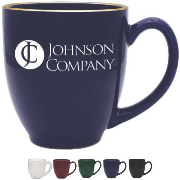 Main Product Image for Custom Printed Coffee Mug Bistro Collection 14 oz