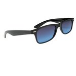 Black Gradient Sunglasses - Blue