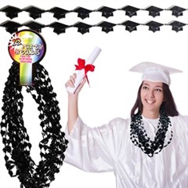 Main Product Image for Black Graduation Cap Beads