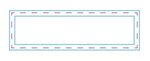 Block Nail File - White