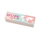 Block Nail File - White