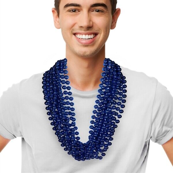 Main Product Image for Blue 33" 12mm Bead Necklaces