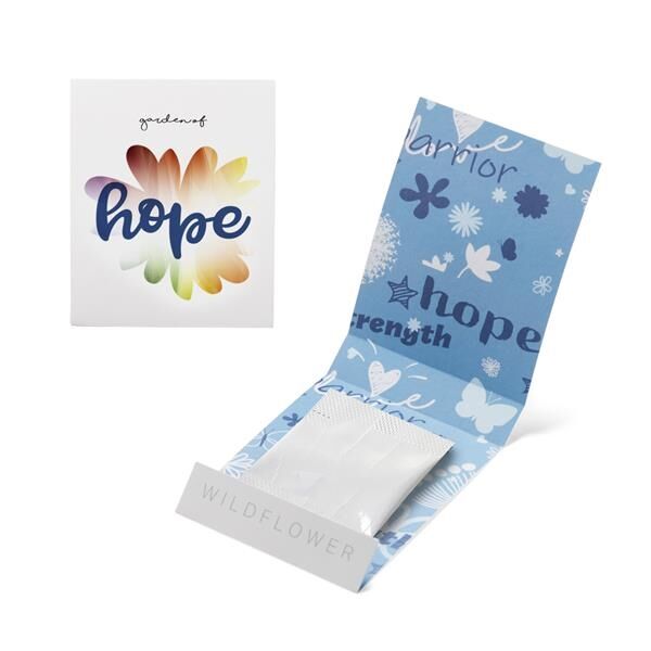 Main Product Image for Blue Garden of Hope Seed Matchbook