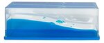 Blue Wave Paperweight - Blue-clear