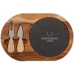 Bon Appetit Slate Cheese Set -  