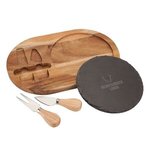 Bon Appetit Slate Cheese Set -  